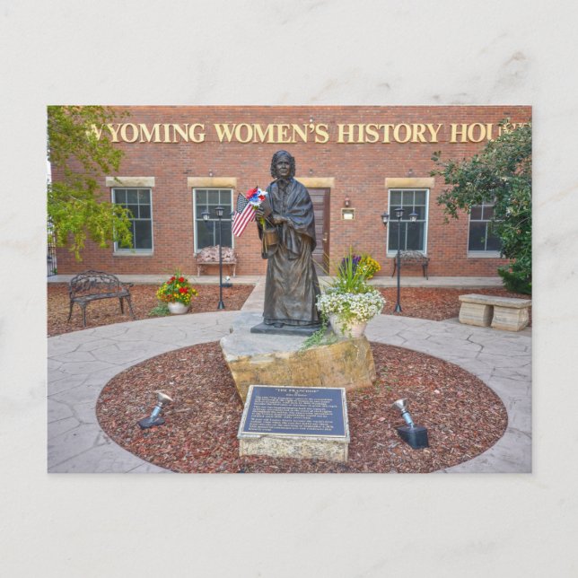 Wyoming Women's History House, Laramie, Wyoming Postcard (Front)