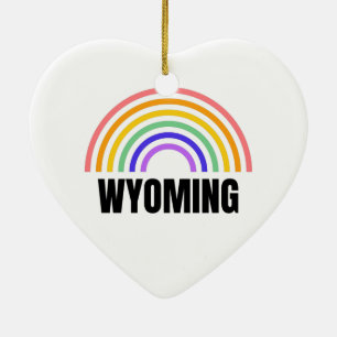 Wyoming - Yellowstone - National Park Ceramic Ornament