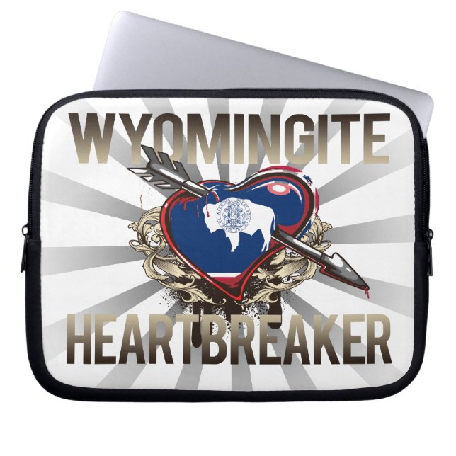 Wyomingite Heartbreaker Laptop Sleeve (Front)