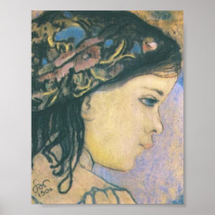 Wyspianski, Helenka - The Artist's Daughter, 1904 Poster