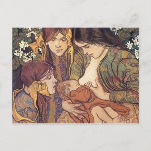 Wyspianski, Maternity, 1905 Postcard