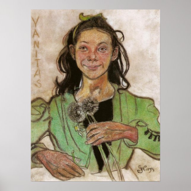 Wyspianski, Vanitas, 1895 Poster (Front)