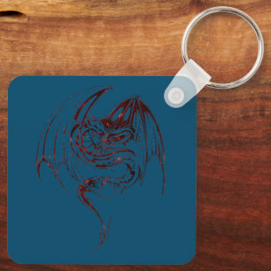 Wyvern Dragon Are Fantasy Mythical Creatures Key Ring