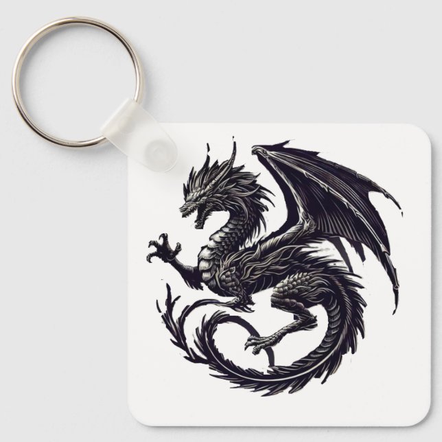 Wyvern Key Ring (Front)