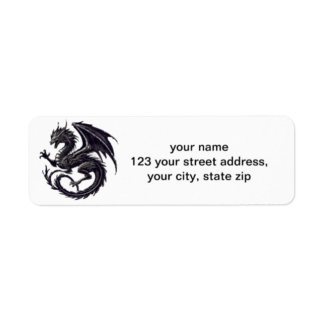 Wyvern Return Address Label (Front)
