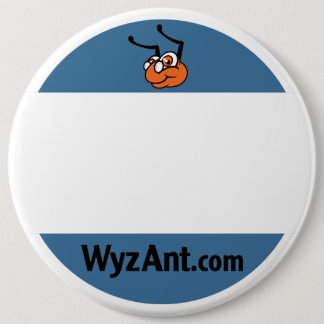 WyzAnt Tutor Name Tag 6 Cm Round Badge