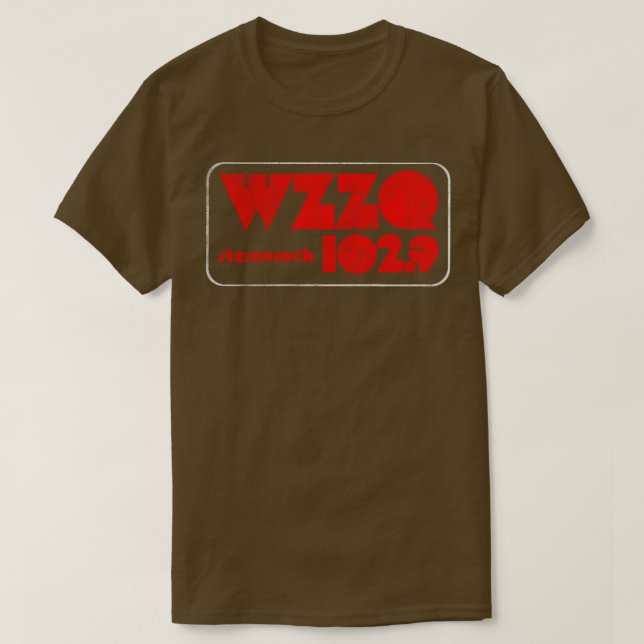 WZZQ Stereorock Jackson Mississippi T-Shirt (Design Front)