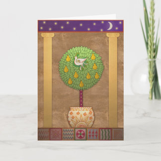 X009 Partridge in a Pear Tree Holiday Card