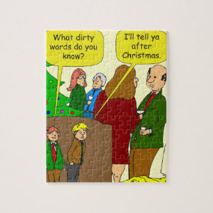 x94 dirty words 1 cartoon jigsaw puzzle