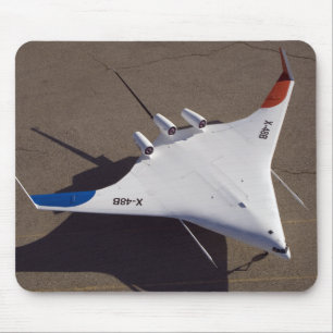 X-48B Blended Wing Body unmanned aerial vehicle Mouse Pad