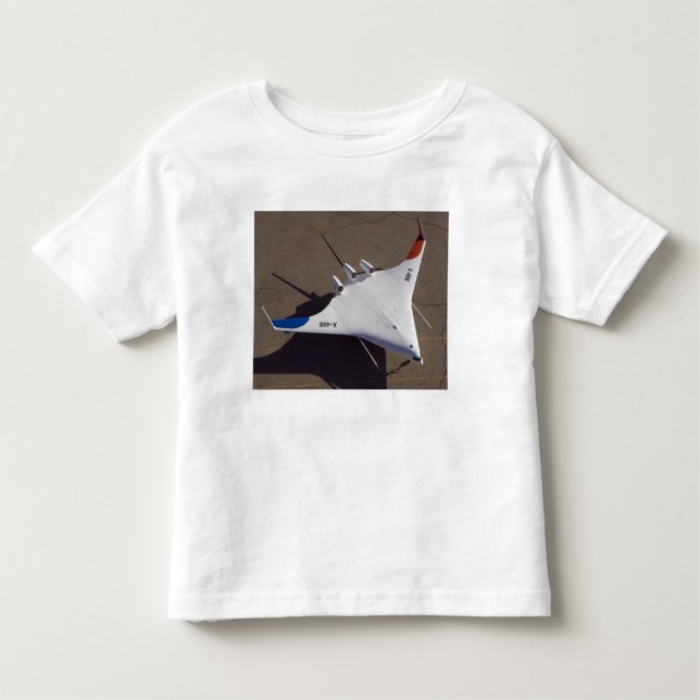 X-48B Blended Wing Body unmanned aerial vehicle Toddler T-Shirt (Front)