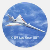 X-59 Low Boom Supersonic Jet Aircraft