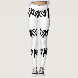 **X AND O HUGS AND KISSES** LEGGINGS