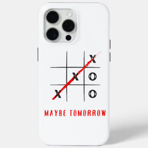 x and o, maybe tomorrow iPhone 15 pro max case