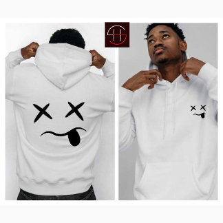 X Eyed Smile Face Hoodie