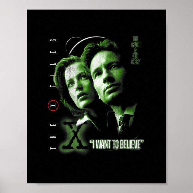 X-Files I Want to Believe Poster (Front)