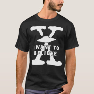 X-Files I Want To Believe Ufo T-Shirt