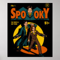X Files Spooky Comic