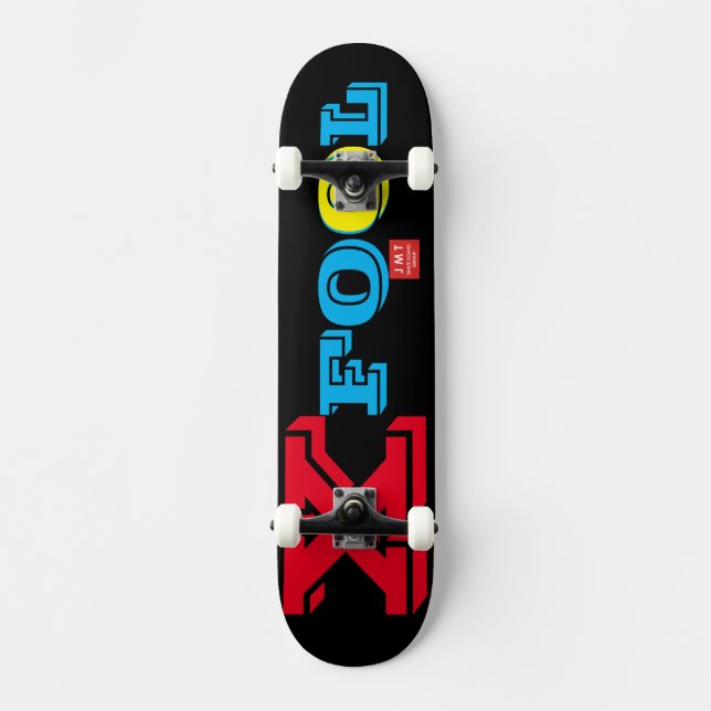 X FOOL  OFFICIAL Skateboard (Front)