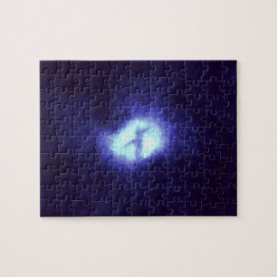 X in Whirlpool Galaxy M51 Jigsaw Puzzle