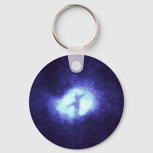X in Whirlpool Galaxy M51 Key Ring (Front)