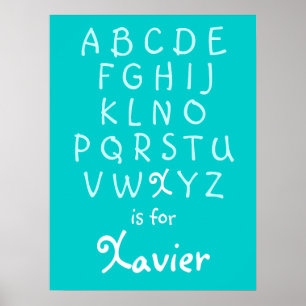 X is for... poster