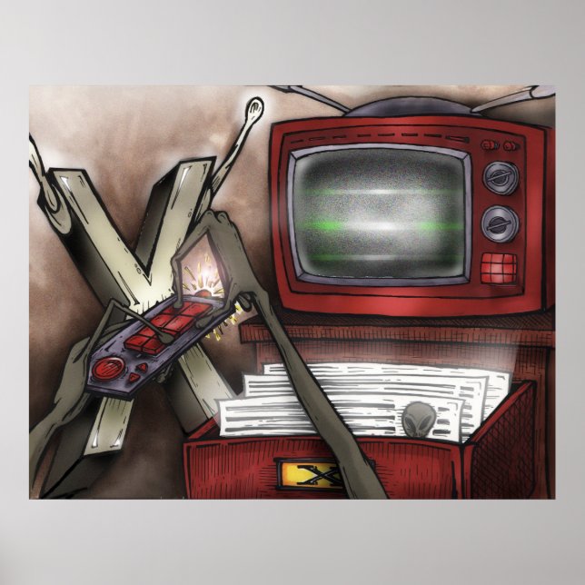 X is for unknown poster (Front)