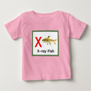 X is for X-ray Fish Baby T-Shirt