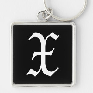 X KEY RING