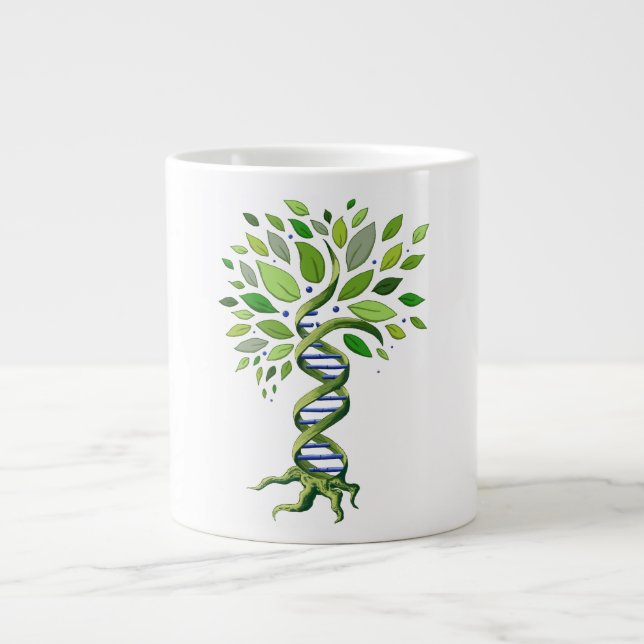 X-Large DNA Tree Mug (Front)