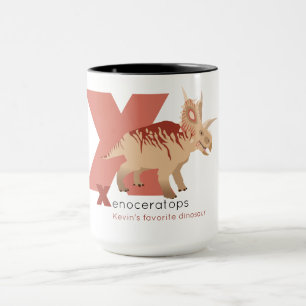 X like Xenoceratops Mug