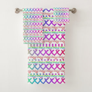 X Logo Gift  Bath Towel Set
