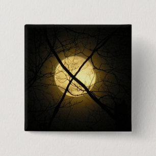 X MARKS THE SPOT 15 CM SQUARE BADGE