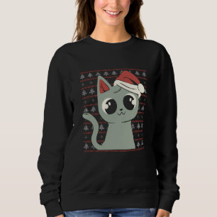 X-Mas Cat Ugly Sweater