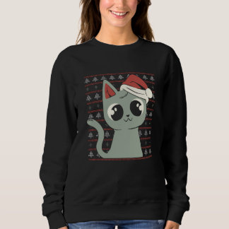 X-Mas Cat Ugly Sweater