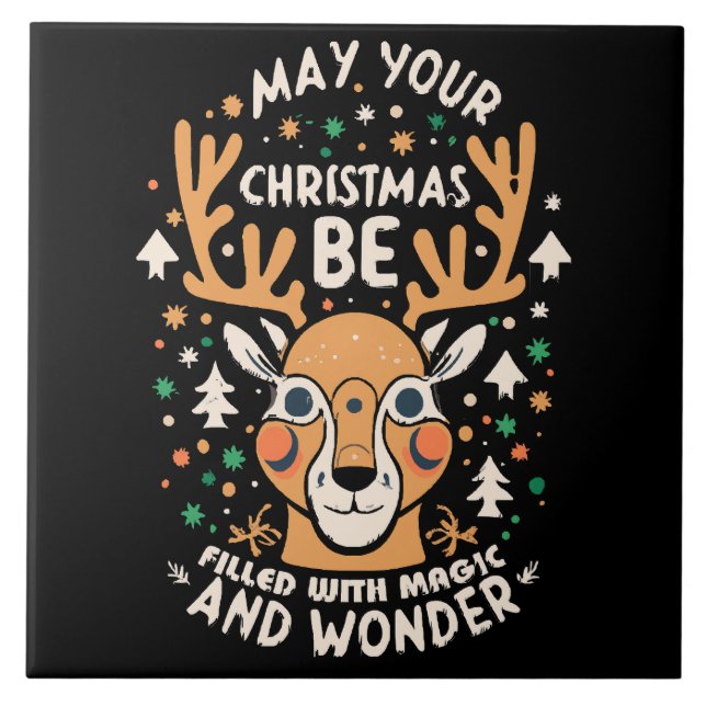 X-MAS CERAMIC TILE (Front)