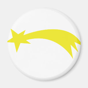 x-mas star - falling star magnet