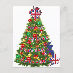 X-mas ugly sweaters for all of your British family Holiday Postcard