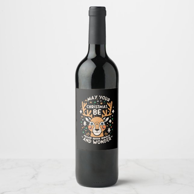 X-MAS WINE LABEL (Front)