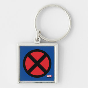X-Men   Red and Black X Icon Key Ring