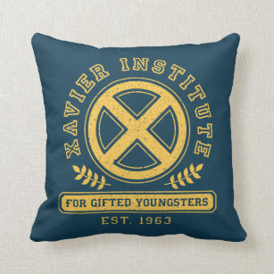 X-Men   Worn Xavier Institute Collegiate Graphic Cushion