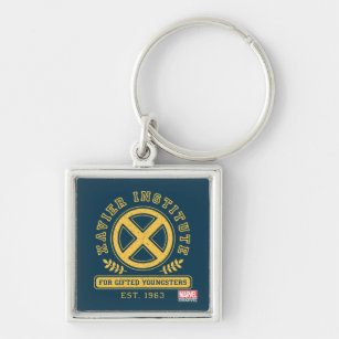 X-Men   Worn Xavier Institute Collegiate Graphic Key Ring