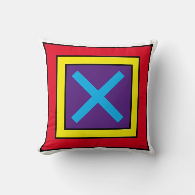 ''X & O'' CUSHION (Front)