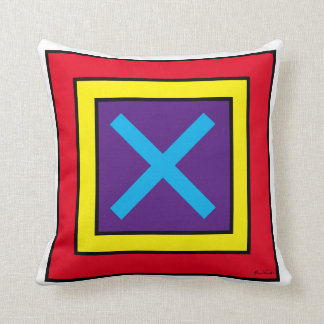 ''X & O'' CUSHION