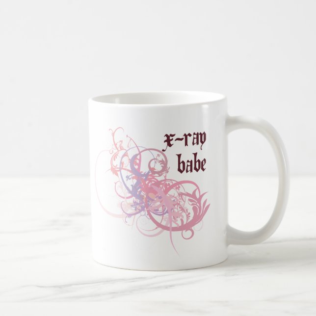 X-Ray Babe Coffee Mug (Right)