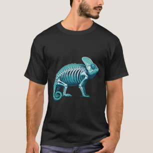 X-ray Chameleon Body Anatomy Radiography Skeleton  T-Shirt