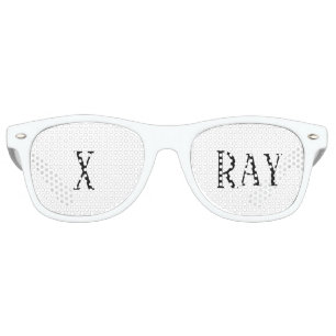 X Ray Christmas Holiday Gift Party Glasses