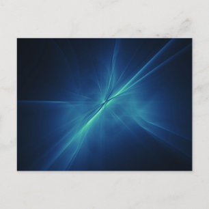 X-Ray Colorburst - Blue Postcard