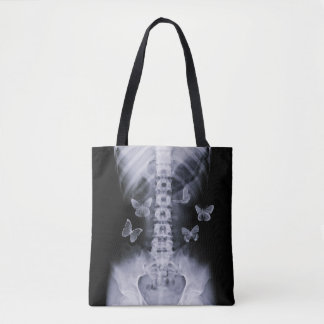X-Ray Conceptual Butterflies Tote Bag