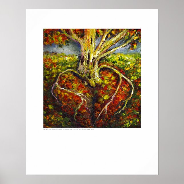 X-ray Cover art - Cardiac Roots by L. Rainey Poster (Front)